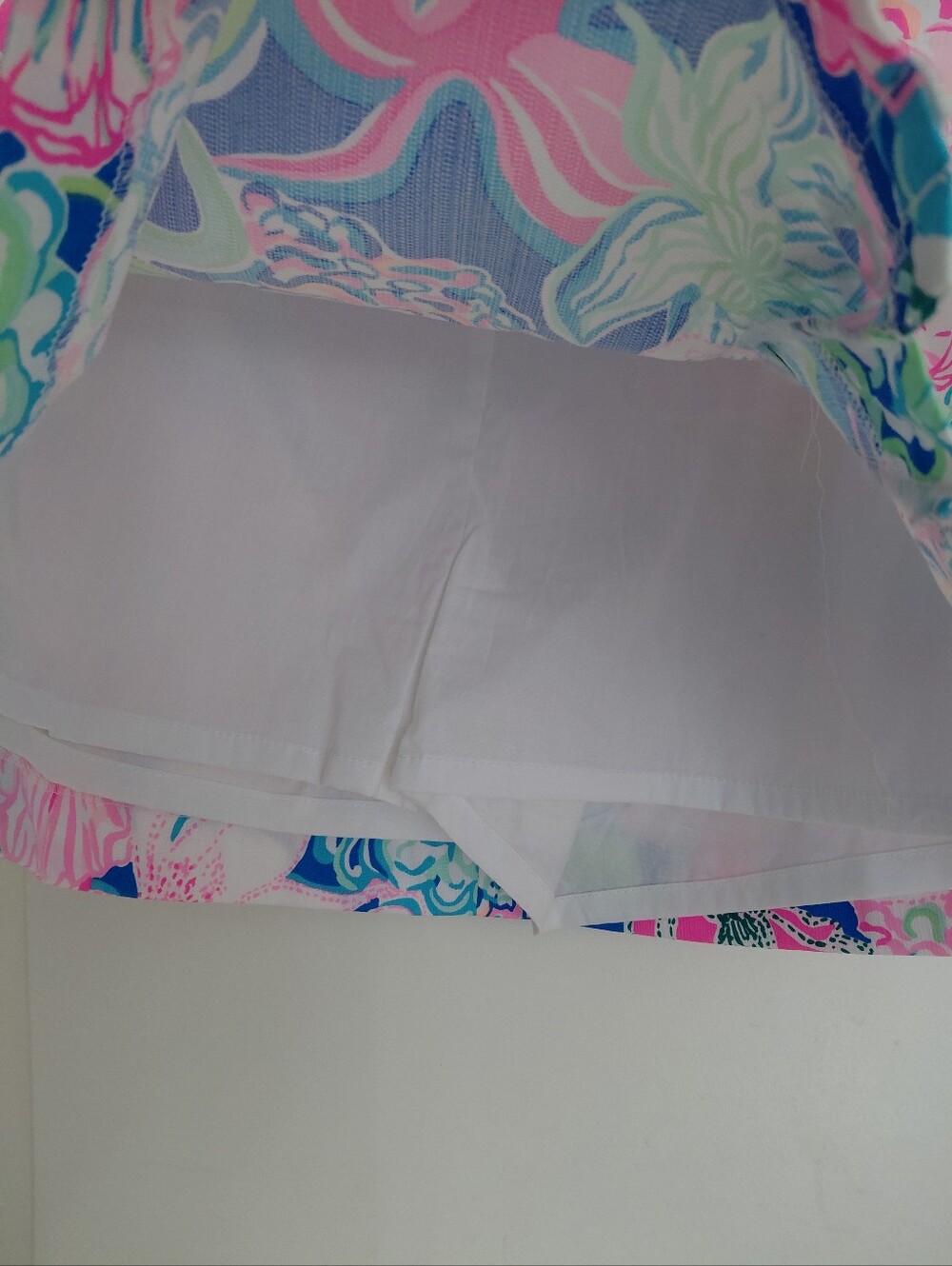 Lilly Pulitzer Tawney Skort in Peony for Your Thoughts size 4 NWOT - Picture 4 of 8